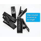 Redi Shade No Tools Original Blackout Pleated Paper Shade Black, 36" W x 72" L, 6 Pack