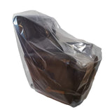 Wowfit Furniture Cover Dust-Proof Moving Bag for Chairs, Recliners & Boxes – Clear, Odorless Plastic - 4mil-Thick - 34W x 42.1D x 65/48H Inches (Tape Not Included)