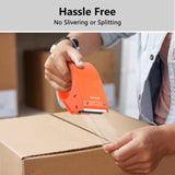 Swihauk 1.88 in x 66.6 YDs Heavy Duty Packing Tape with Dispenser, Strong & Durable Shipping Tape, Packaging Tape, Clear Package Tape for Shipping Moving Storage and Mailing, 6 Roll + 2 Dispenser