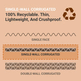 AVIDITI Large Mirror Box 40"L x 3.5"W x 60"H (1-Pack), Cardboard Boxes Perfect for Moving, Storing, Packing & Shipping, Ideal for TV's, Picture Frames, Mirrors & Art