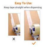 Amazon Basics Packaging Tape Dispenser Gun, Easy-to-Use, 1.88-Inch Wide Packing Tape
