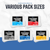 Bryco Goods 160 Sheets | 27" x 17" | 5 lb | Made in USA | Newsprint Packing Paper Sheets for Moving | Newspaper Paper | Must Have in Your Moving Supplies