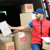 320 pcs Moving Packaging Supplies, 260 Cushioning Foam Pouches and Sheets, 4 Sizes (16x12", 12x12", 12x7.8", 7.8x7.8") with 60 Fragile Stickers, Cushion Foam Pouch for Moving, Packaging, Storage.