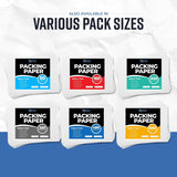 Bryco Goods Newsprint Packing Paper Sheets for Moving - 1.5lb - 50 Sheets of Newspaper Paper - Wrapping and Protecting Fragile Items, Box Filler, Shipping Supplies - 27" x 17" - Made in the USA