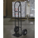 Ironton Steel Pneumatic Hand Truck Dolly - 600-Lb. Capacity, 10in. Tires, Powder-Coat Finish