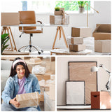 TICONN 2Pk Stretch Wrap Stretch Film Roll, 1000ft Industrial Strength 5 inch Wide Clear Plastic Wrap with Handles for Pallet Wrapping Shipping Moving