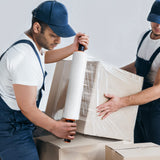 JARLINK Stretch Film, 15 Inch x 1000 Feet Shrink Wrap for Pallet Wrap, Industrial Strength Stretch Wrap with Handles, Moving Wrapping Plastic Roll, 60 Gauge, 1 Pack, Clear