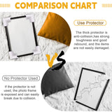 12 Pcs Foam Corner Protectors for Shipping, L-Shaped Edge Guards for TV Moving Box, Picture Frames, Mirrors, and Furniture, Must-Have Moving Supplies