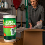 Duck Brand Bubble Wrap Original Protective Packaging, 12 Inches Wide x 30-Feet Long, Single Roll (393251), Clear