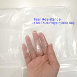 ComfortHome Mattress Bag for Moving and Storage, 4 Mil Extra Thick, Queen and King Size, 2 Pack