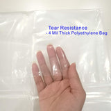 ComfortHome Mattress Bag for Moving and Storage, 4 Mil Extra Thick, Twin and Full Size, 2 Pack