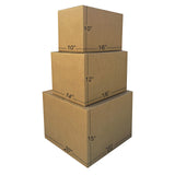 Amazon Basics Cardboard Moving Boxes in Small, Medium and Large Sizes (Assorted), Pack of 30, Brown