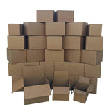Amazon Basics Cardboard Moving Boxes in Small, Medium and Large Sizes (Assorted), Pack of 30, Brown