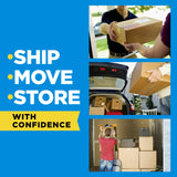 Scotch Heavy Duty Shipping Packing Tape, Clear, Shipping and Packaging Supplies, 1.88 in. x 54.6 yd., 6 Tape Rolls