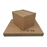 Amazon Basics Cardboard Shipping and Packing Moving Boxes, 10 Pack, Medium, Brown, 18" x 14" x 12"