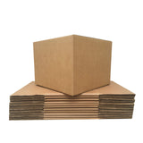 Amazon Basics Cardboard Moving and Storage Boxes, 12 Pack, Large, Brown, 20" x 20" x 15"