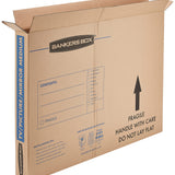 Bankers Box Medium - up to 40" TV/Picture/Mirror - Moving Box 4 Pack, 37 x 4 x 27 in (7711201)