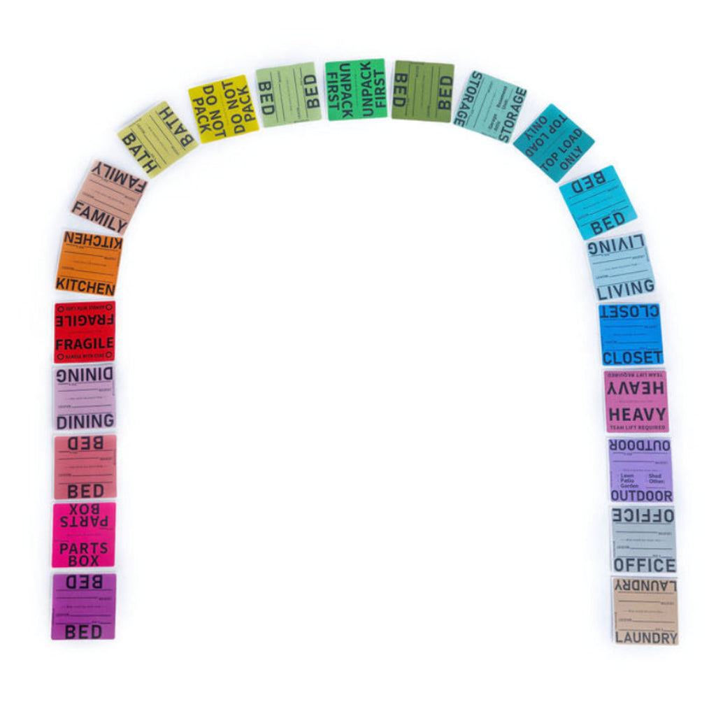 LABEL HERO™ Combo Kit | Moving Box Labels for Rooms and Categories – BoxOps