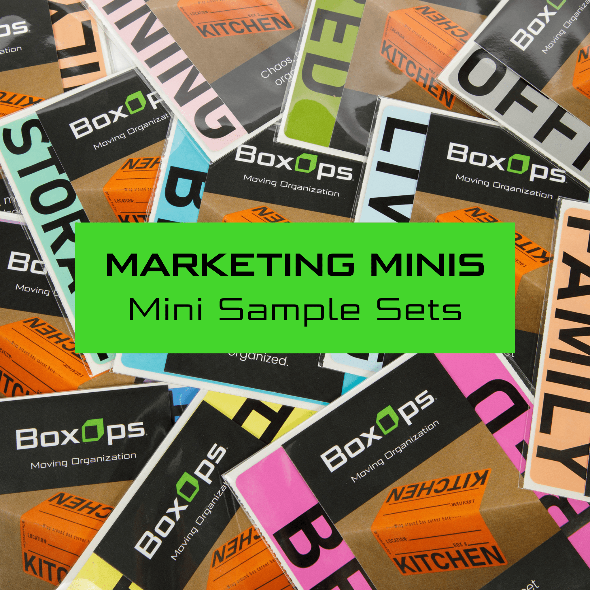 moving label sample variety packs for popby gifts and realtor marketing