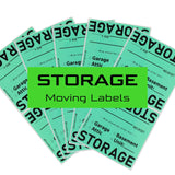 STORAGE Moving Box Labels