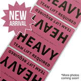HEAVY - TEAM LIFT Packing & Moving Labels
