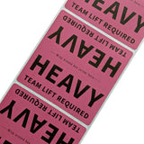 HEAVY - TEAM LIFT Packing & Moving Labels
