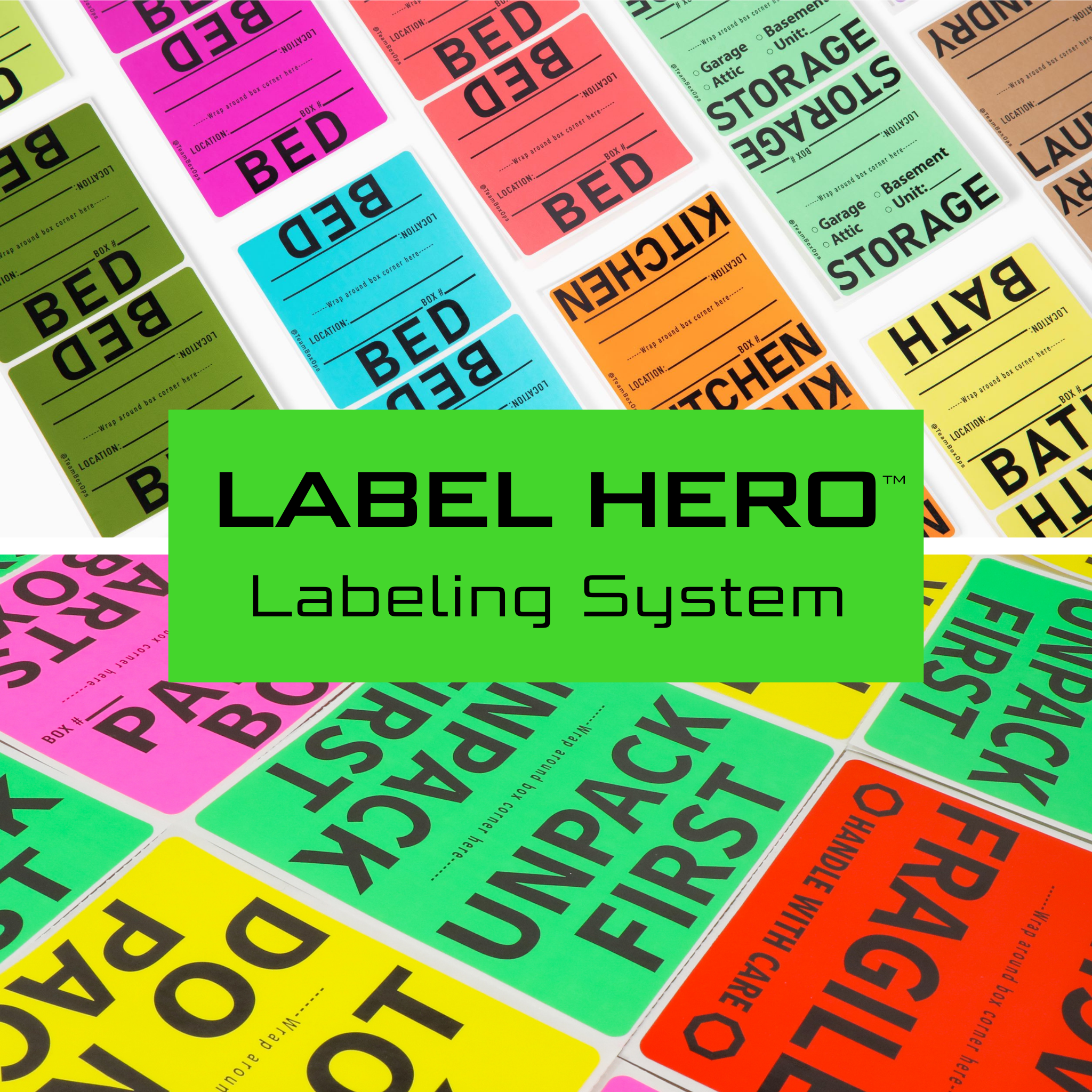 Load Moving Sticker Moving Box Labels and Organizing Kits | BoxOps Moving Supplies and Gifts