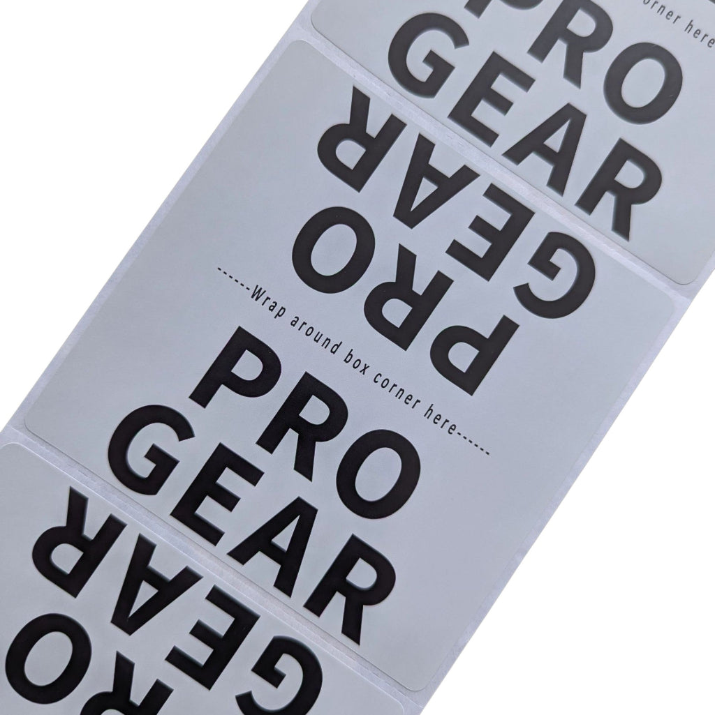 gear labels PRO GEAR Moving Labels